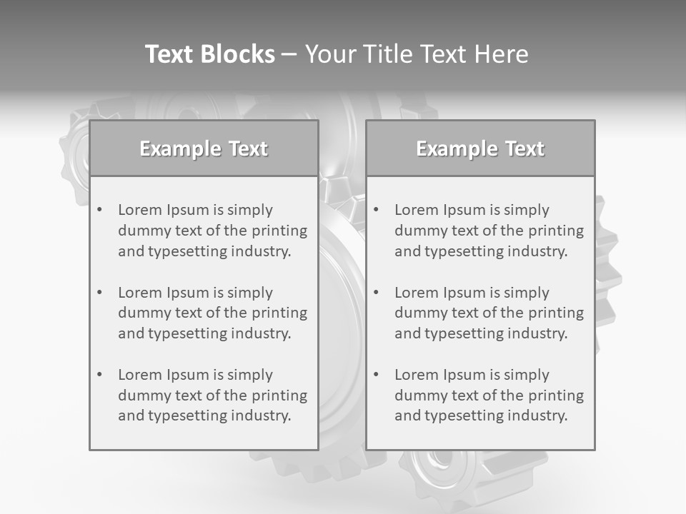 Perpetuum Still Metallic PowerPoint Template