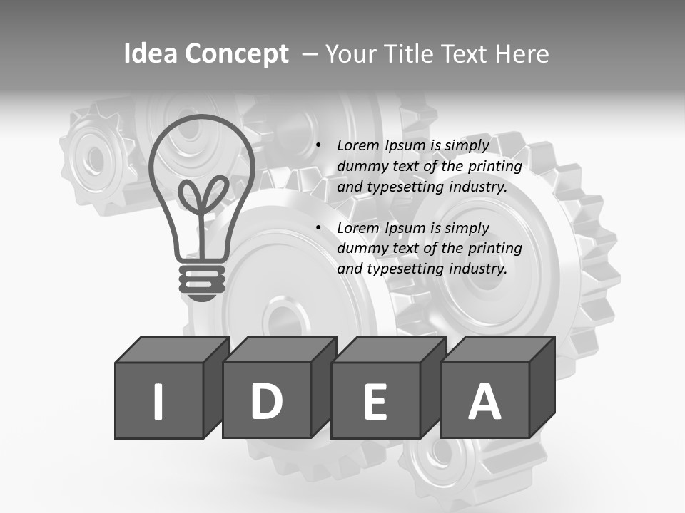 Perpetuum Still Metallic PowerPoint Template