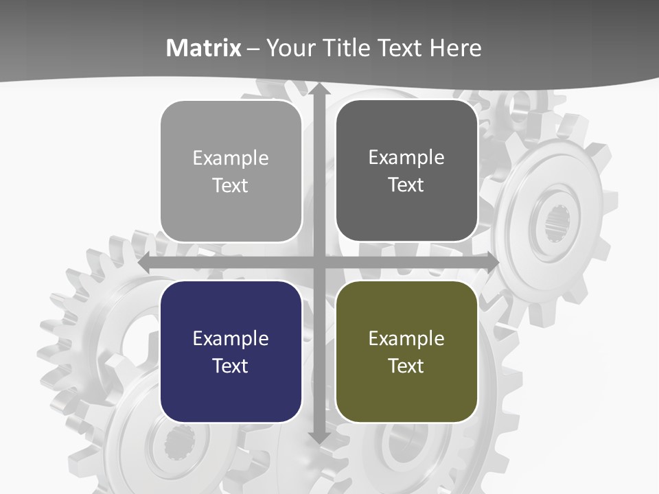 Kooperation Rad Rotation PowerPoint Template