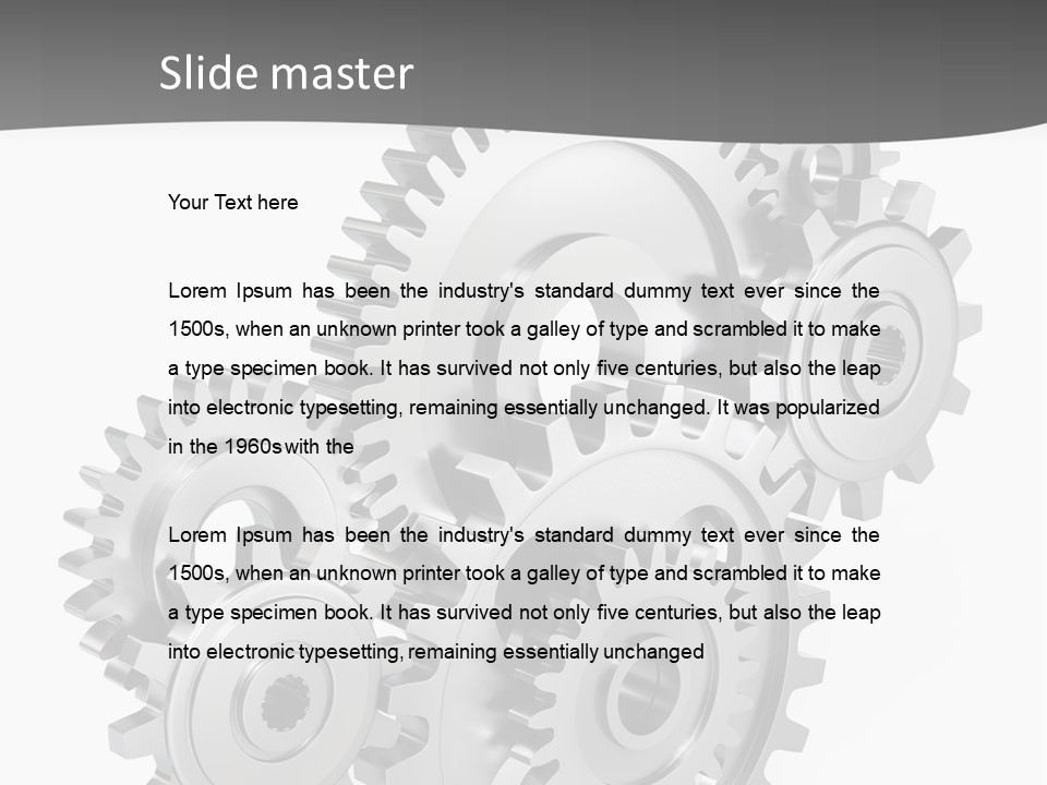 Kooperation Rad Rotation PowerPoint Template