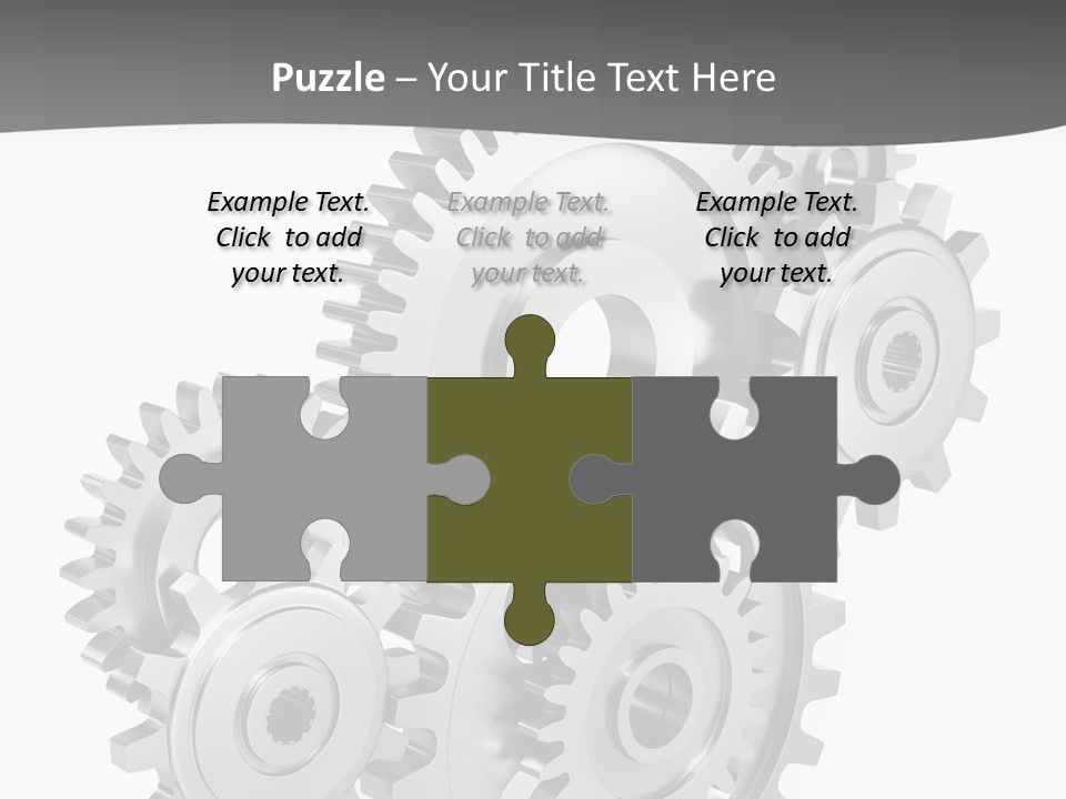 Kooperation Rad Rotation PowerPoint Template