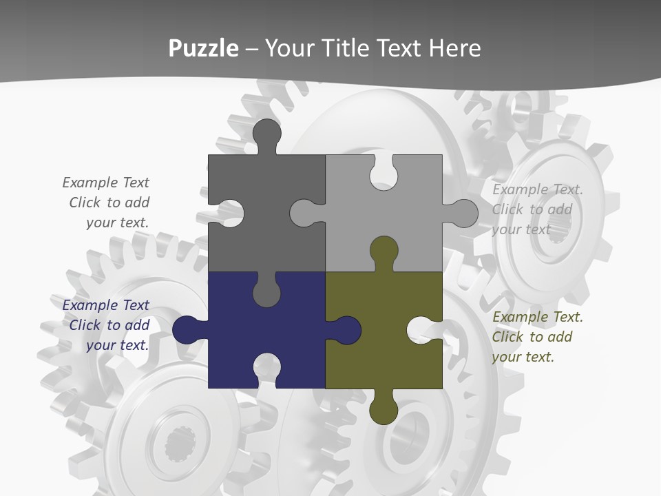 Kooperation Rad Rotation PowerPoint Template