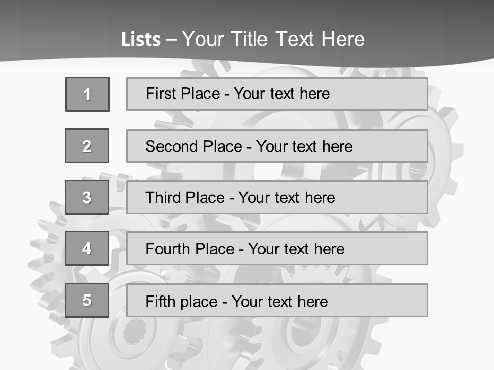 Kooperation Rad Rotation PowerPoint Template