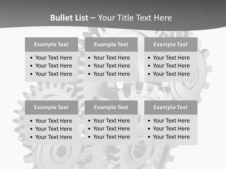 Kooperation Rad Rotation PowerPoint Template