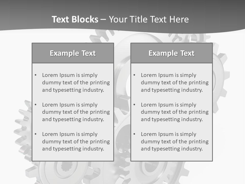 Kooperation Rad Rotation PowerPoint Template