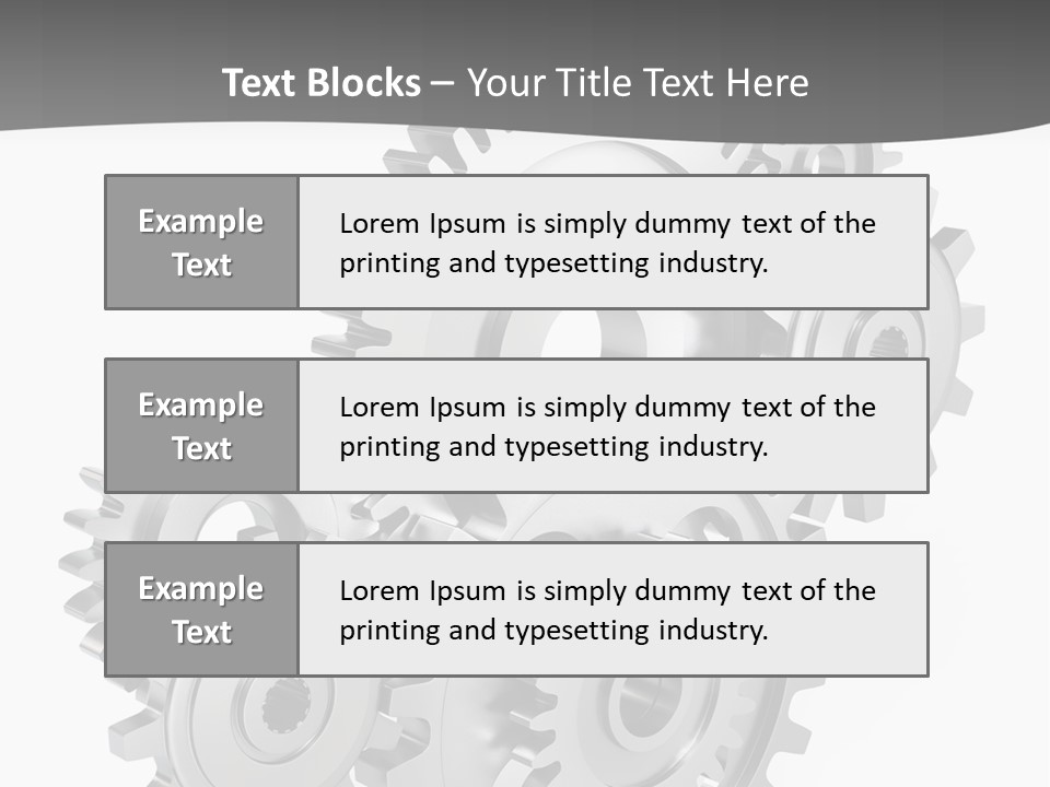 Kooperation Rad Rotation PowerPoint Template
