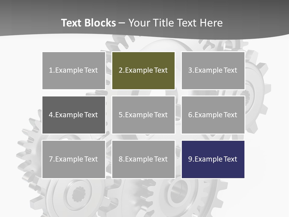 Kooperation Rad Rotation PowerPoint Template