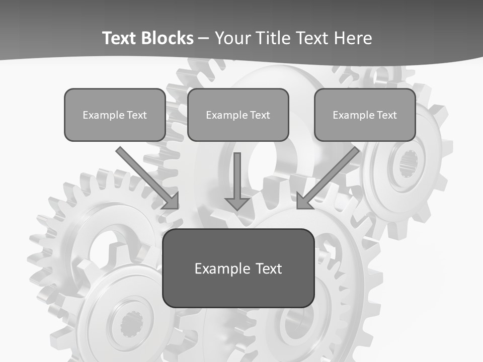 Kooperation Rad Rotation PowerPoint Template