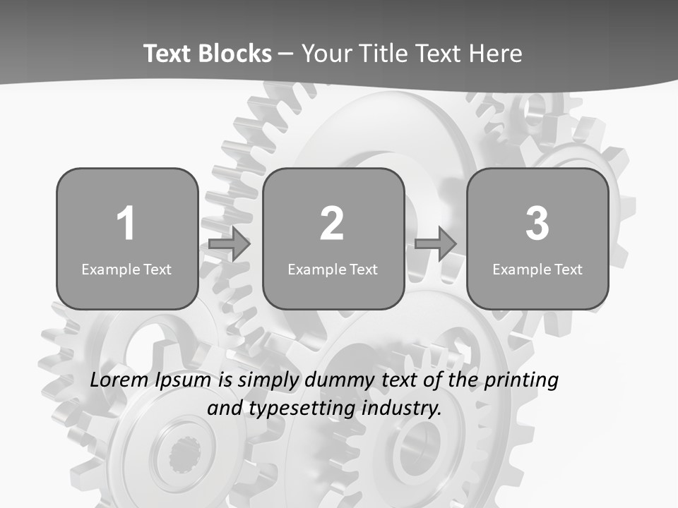 Kooperation Rad Rotation PowerPoint Template