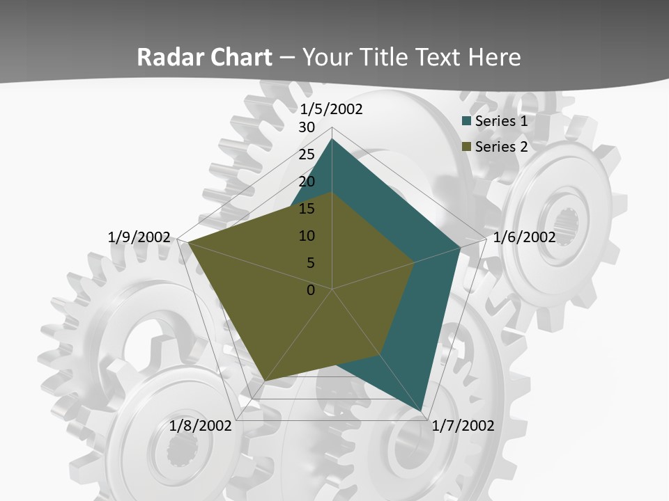 Kooperation Rad Rotation PowerPoint Template