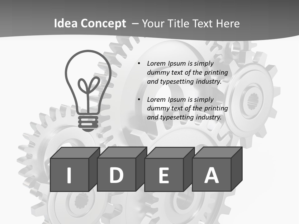 Kooperation Rad Rotation PowerPoint Template