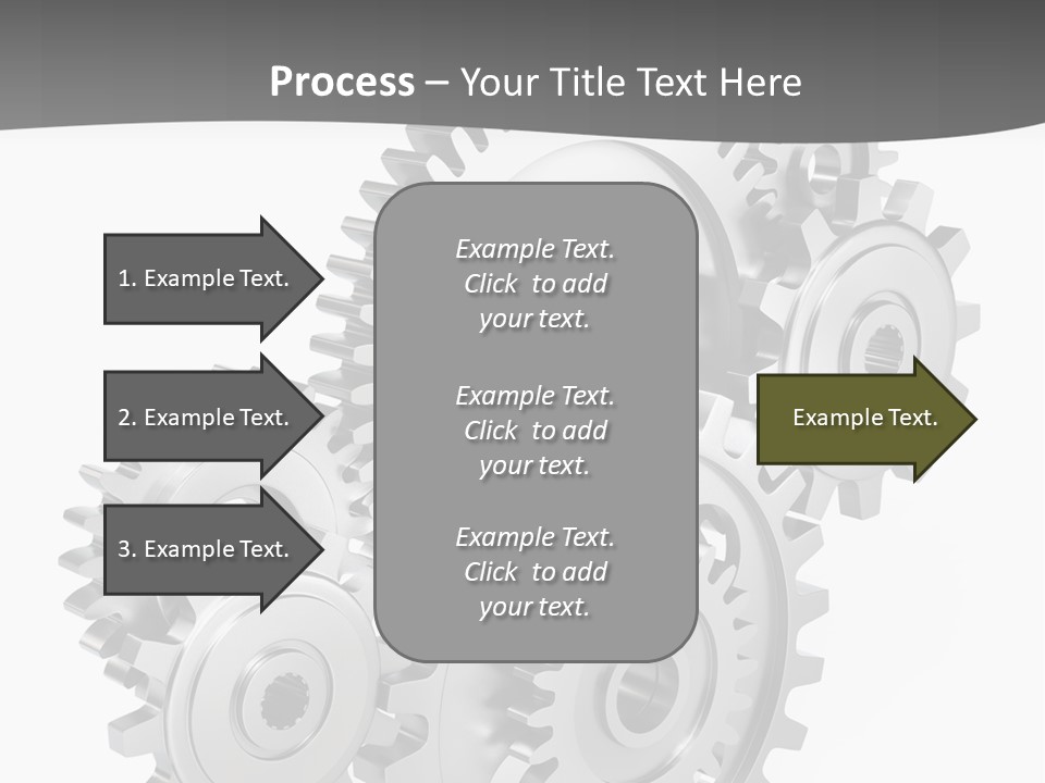 Kooperation Rad Rotation PowerPoint Template