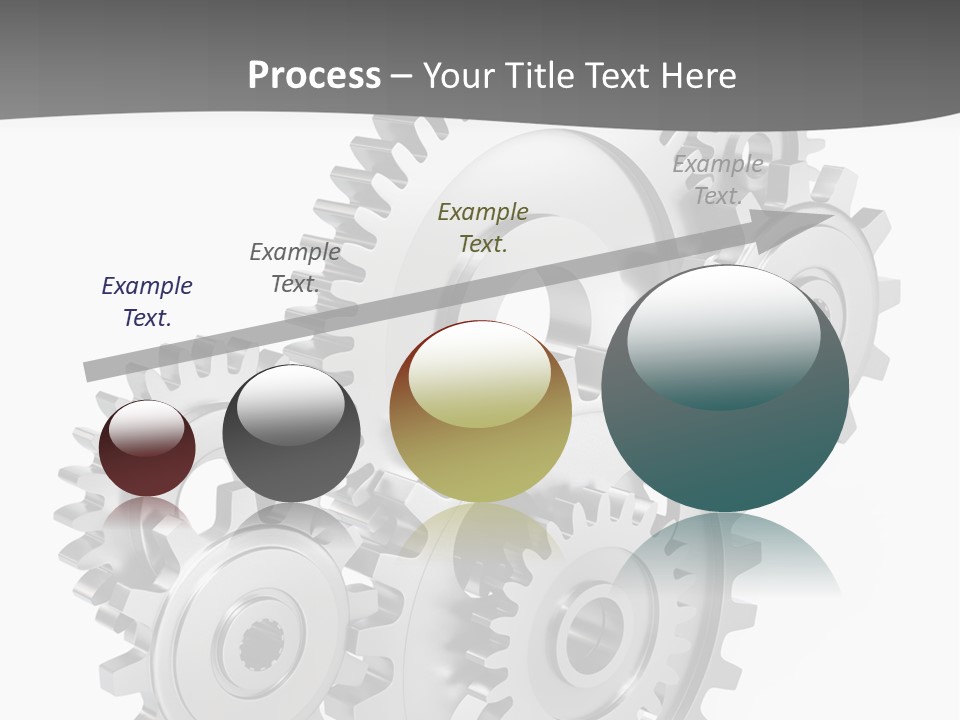 Kooperation Rad Rotation PowerPoint Template