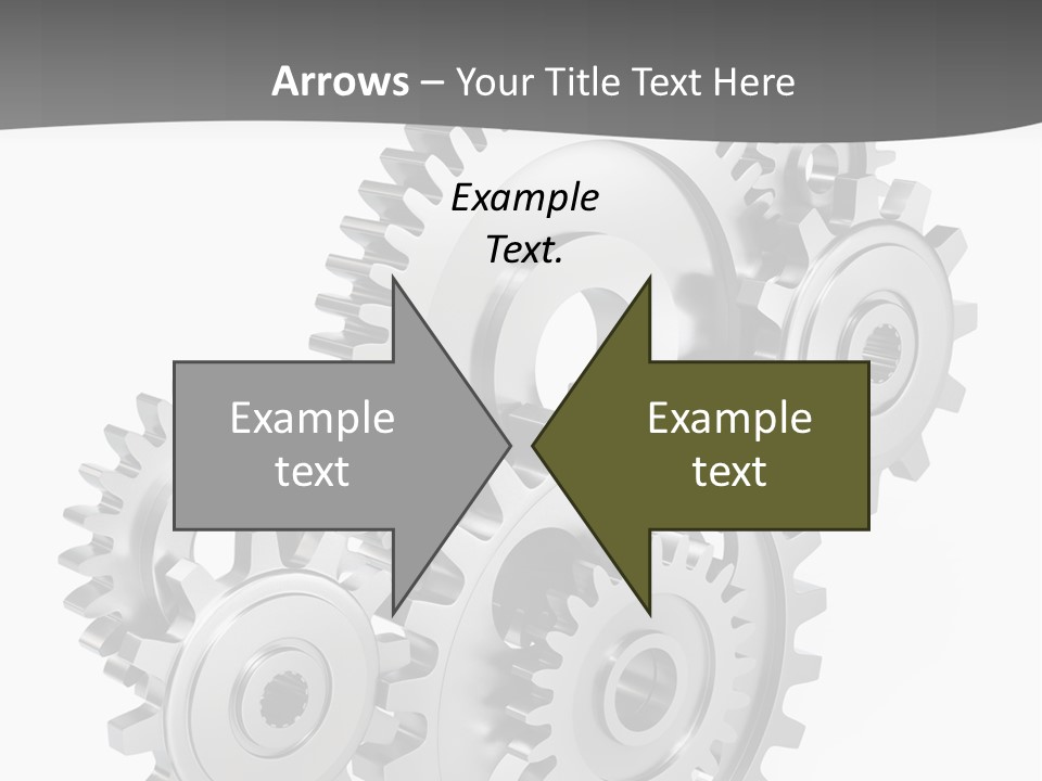 Kooperation Rad Rotation PowerPoint Template
