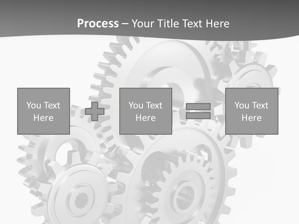 Kooperation Rad Rotation PowerPoint Template