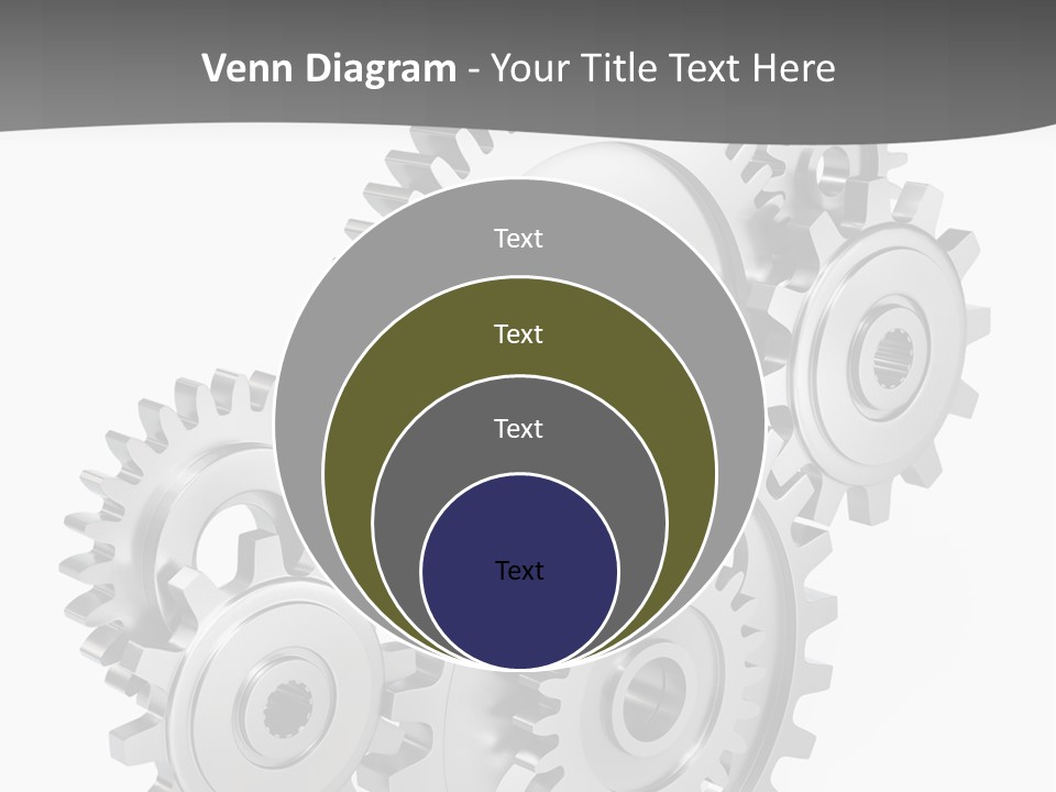 Kooperation Rad Rotation PowerPoint Template