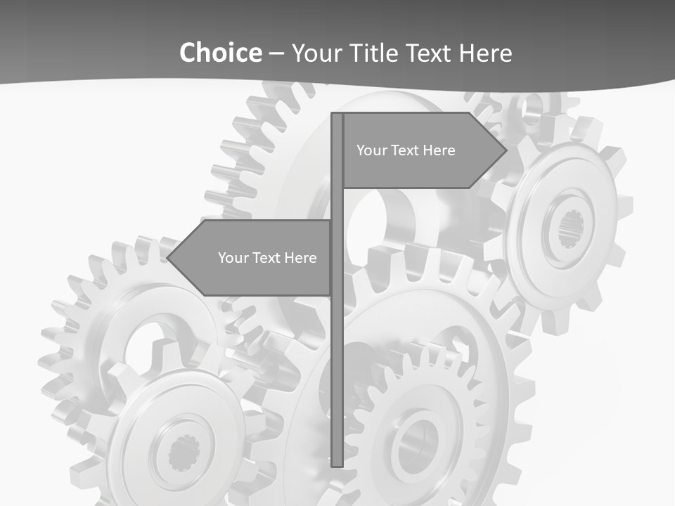 Kooperation Rad Rotation PowerPoint Template