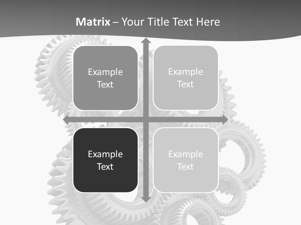 Mobile Reflective Technology PowerPoint Template