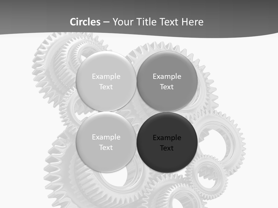 Mobile Reflective Technology PowerPoint Template