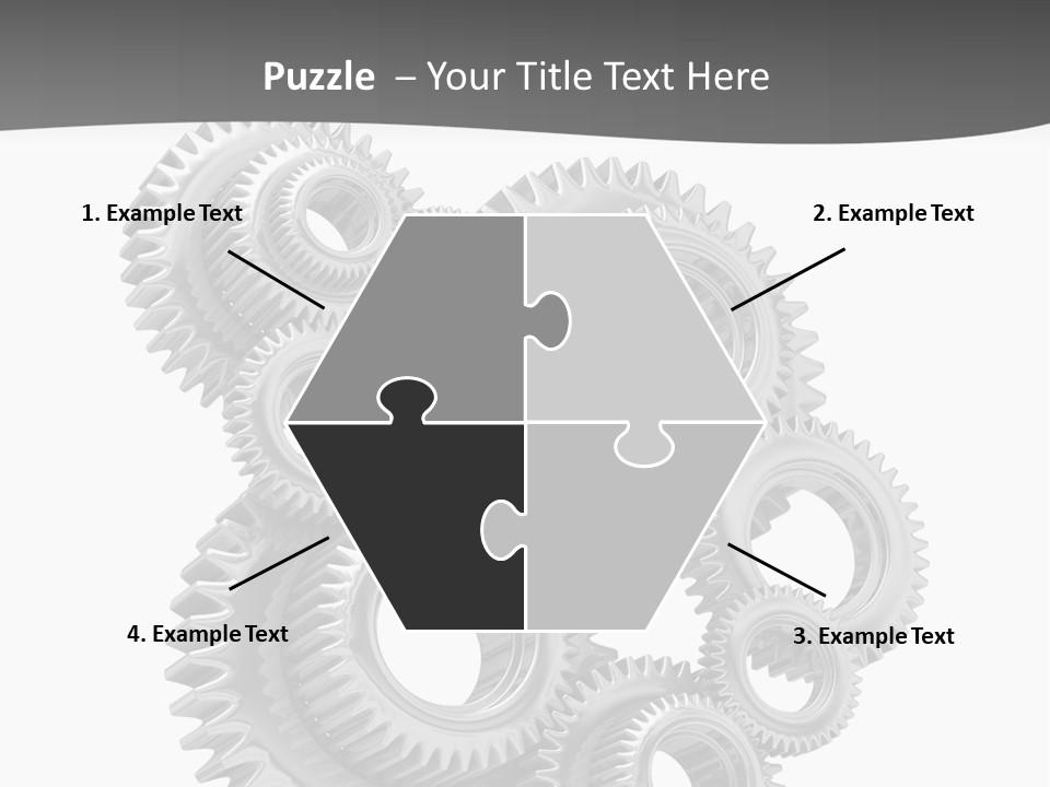 Mobile Reflective Technology PowerPoint Template