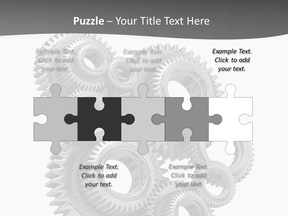 Mobile Reflective Technology PowerPoint Template