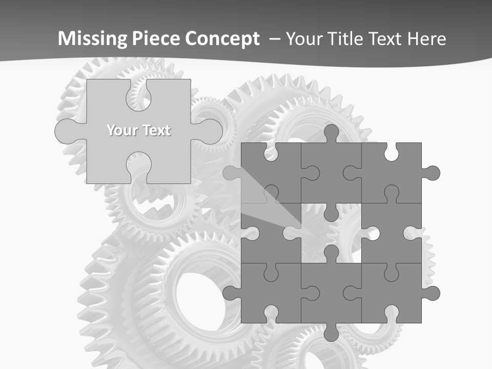 Mobile Reflective Technology PowerPoint Template