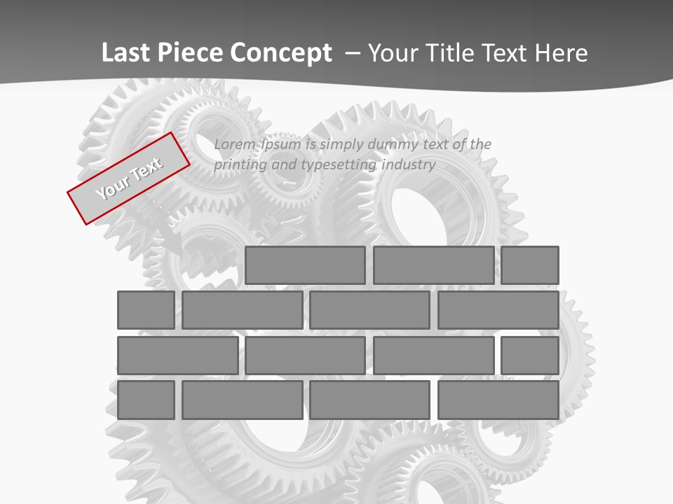 Mobile Reflective Technology PowerPoint Template