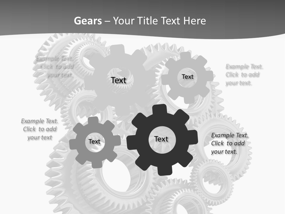 Mobile Reflective Technology PowerPoint Template