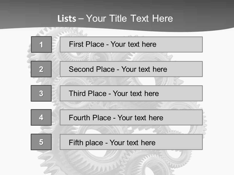 Mobile Reflective Technology PowerPoint Template
