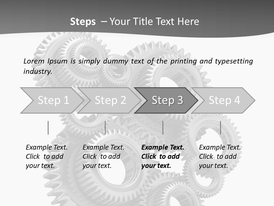 Mobile Reflective Technology PowerPoint Template