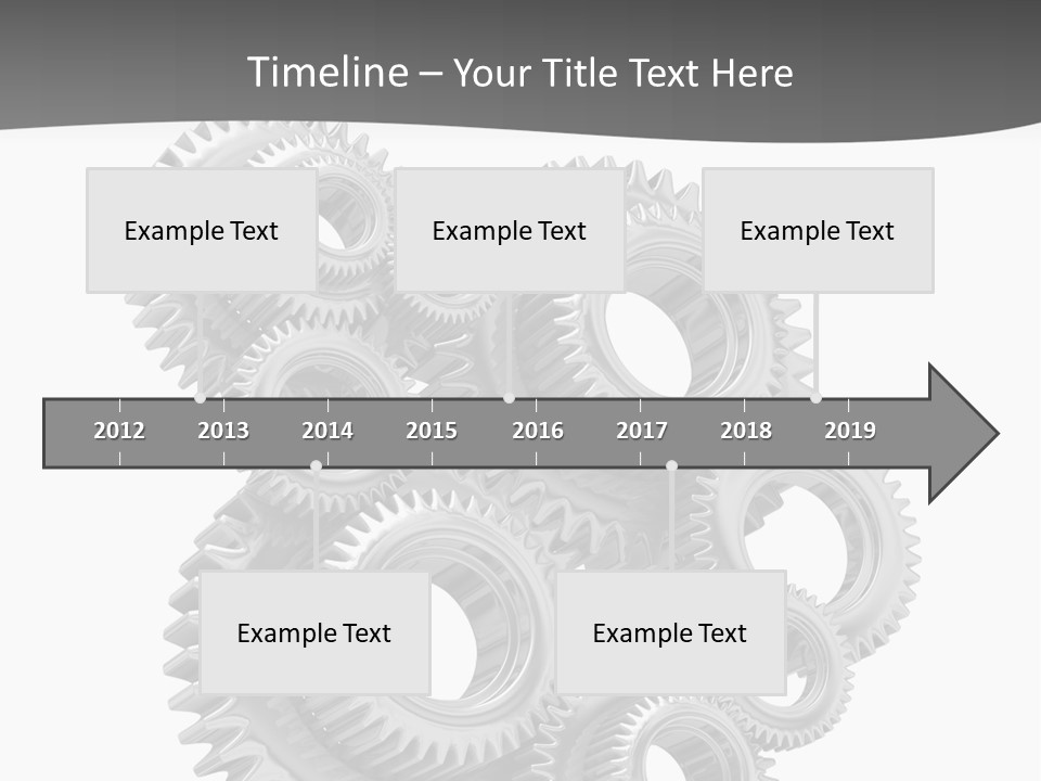 Mobile Reflective Technology PowerPoint Template