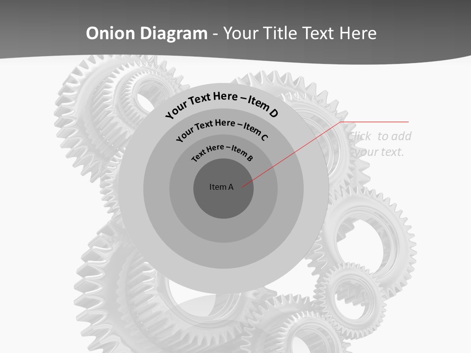Mobile Reflective Technology PowerPoint Template
