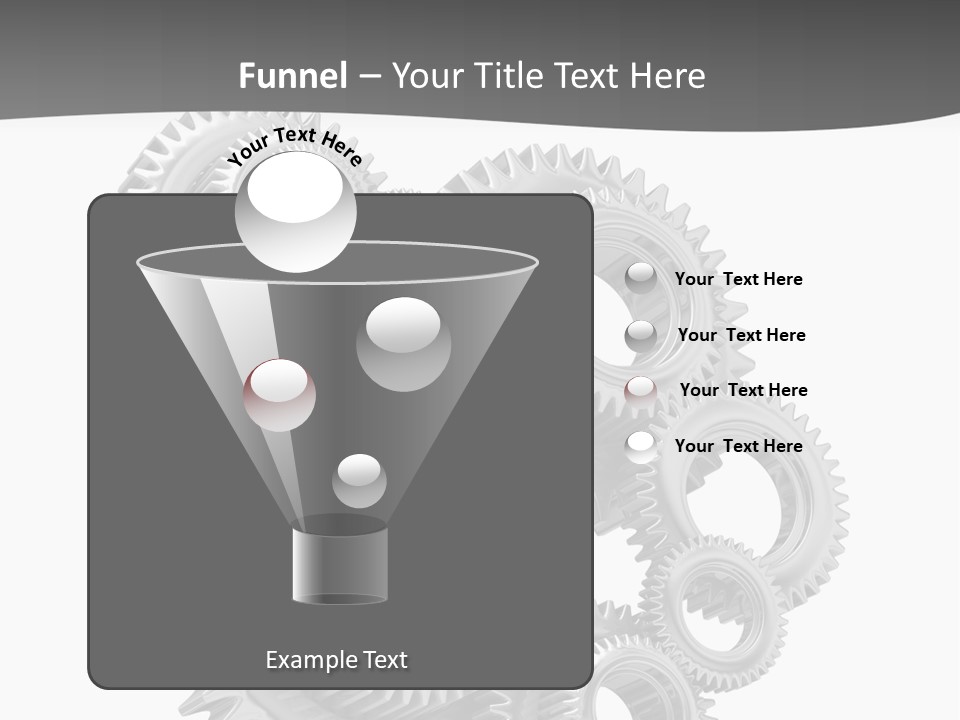 Mobile Reflective Technology PowerPoint Template