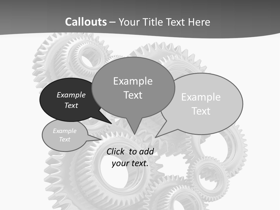 Mobile Reflective Technology PowerPoint Template