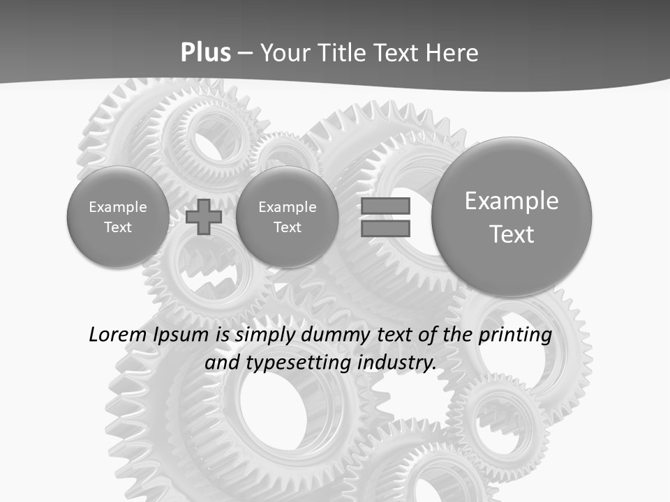 Mobile Reflective Technology PowerPoint Template