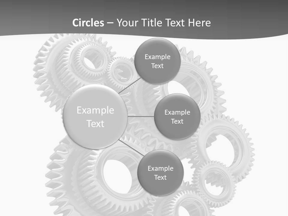 Mobile Reflective Technology PowerPoint Template