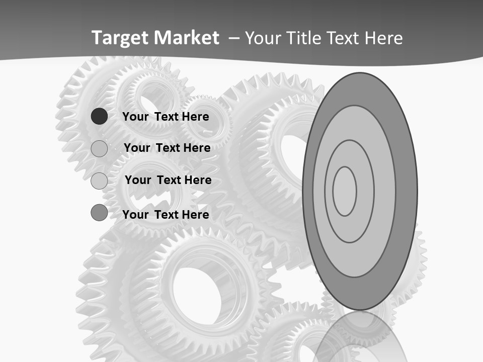 Mobile Reflective Technology PowerPoint Template