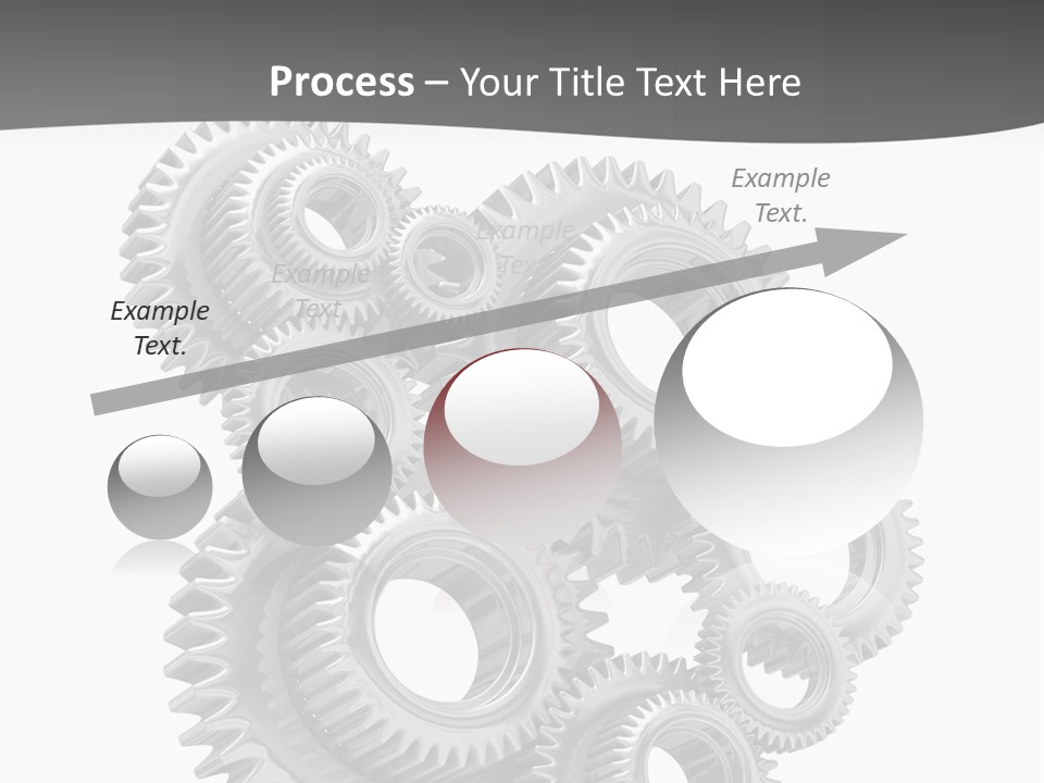 Mobile Reflective Technology PowerPoint Template