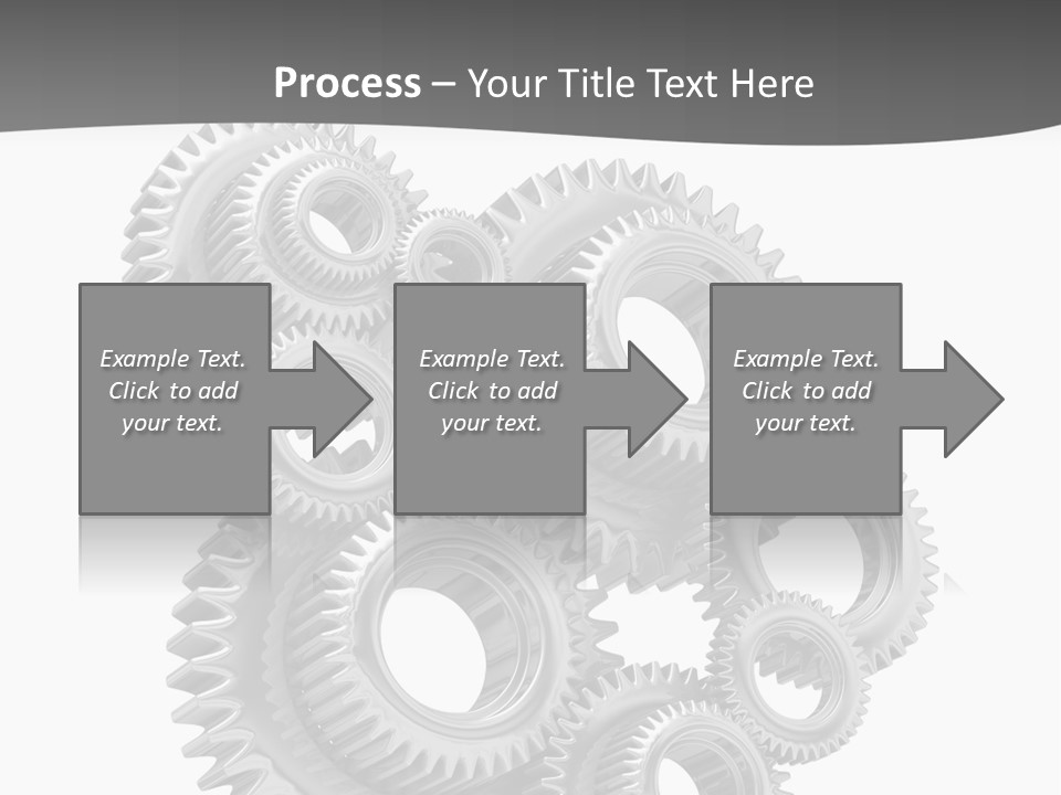 Mobile Reflective Technology PowerPoint Template