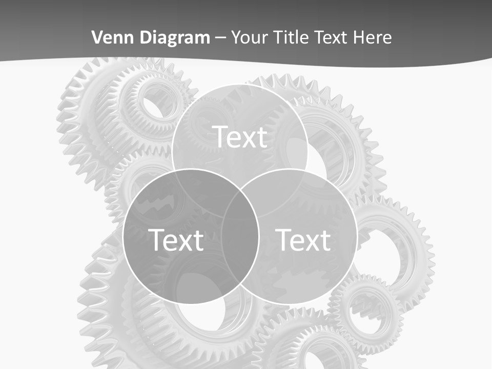 Mobile Reflective Technology PowerPoint Template