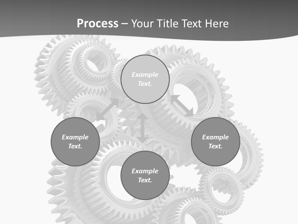 Mobile Reflective Technology PowerPoint Template