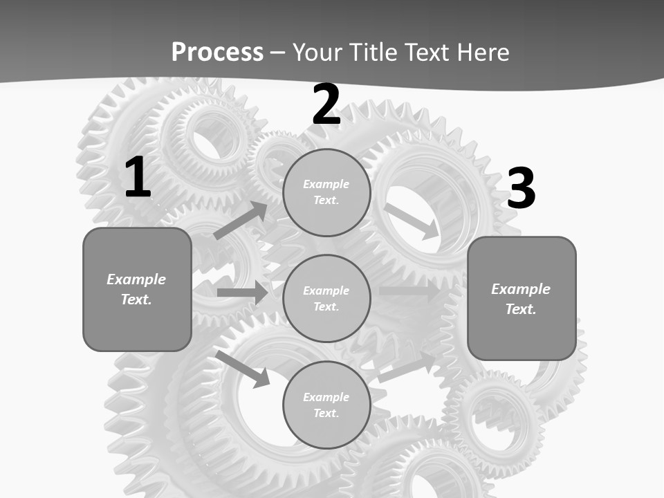 Mobile Reflective Technology PowerPoint Template