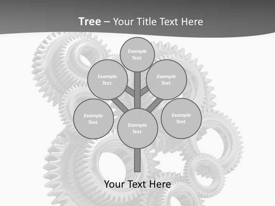 Mobile Reflective Technology PowerPoint Template