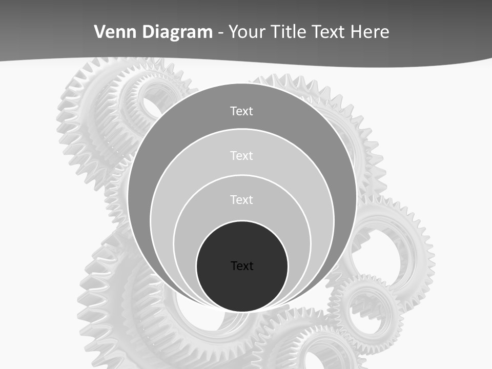 Mobile Reflective Technology PowerPoint Template