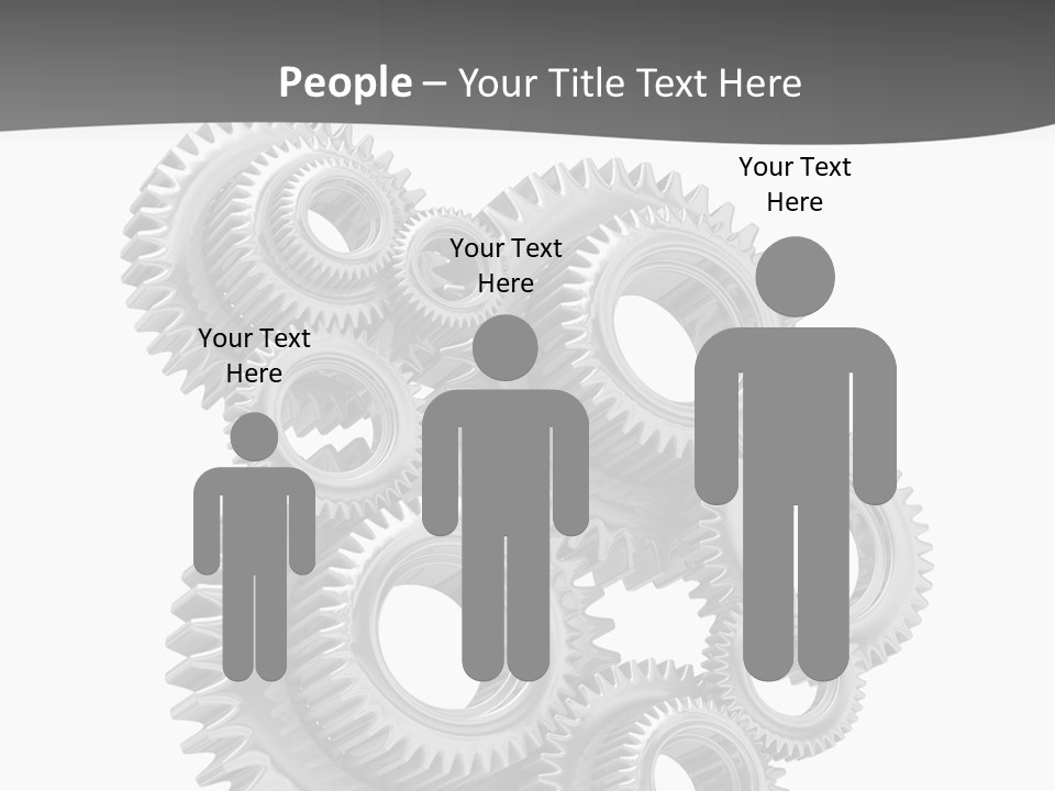 Mobile Reflective Technology PowerPoint Template