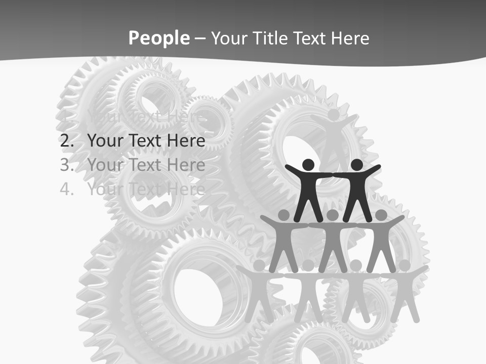 Mobile Reflective Technology PowerPoint Template