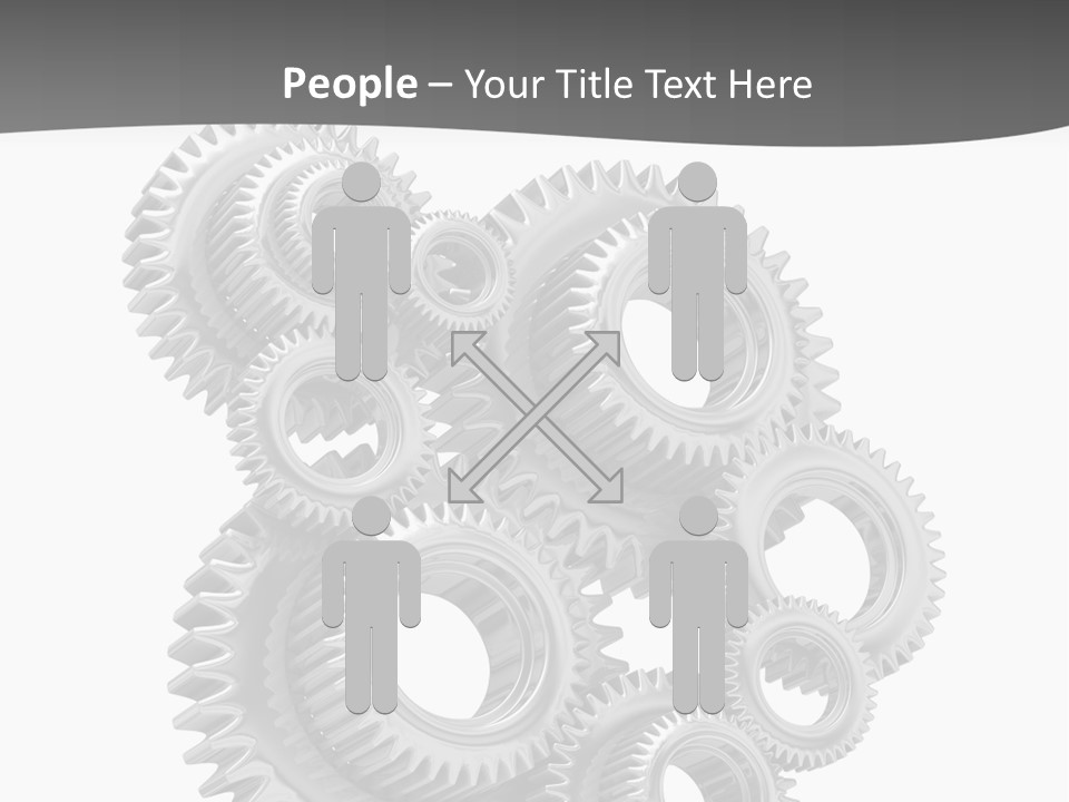 Mobile Reflective Technology PowerPoint Template