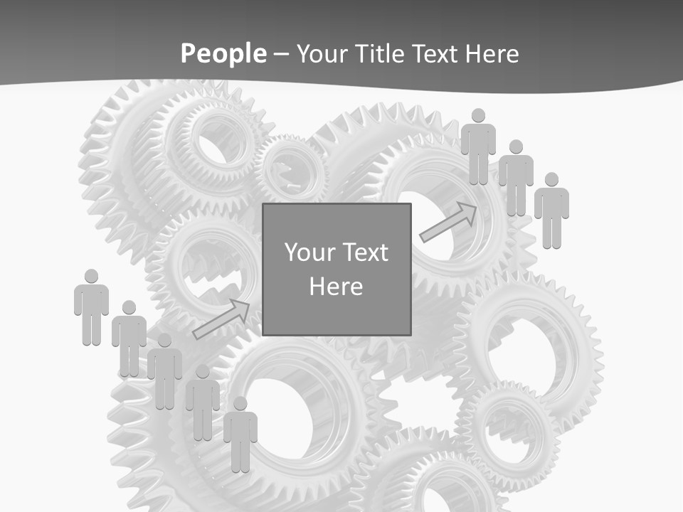Mobile Reflective Technology PowerPoint Template