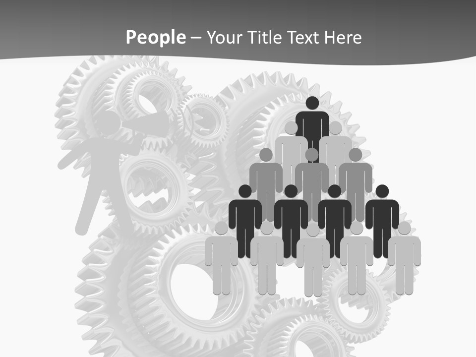 Mobile Reflective Technology PowerPoint Template