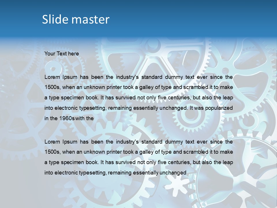 Concept Macro Cash PowerPoint Template